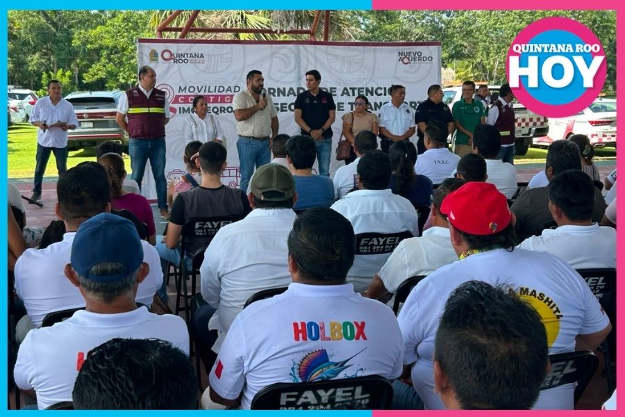 Descuentos de transporte en Kantunilkín, IMOVEQROO jornada de atención
