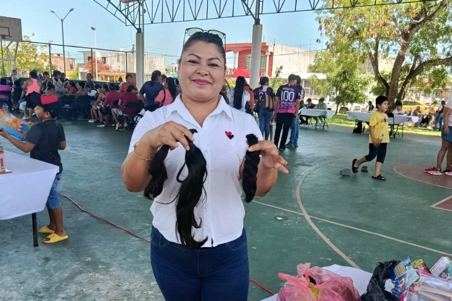 Así es como puedes ayudar donando cabello en Chetumal