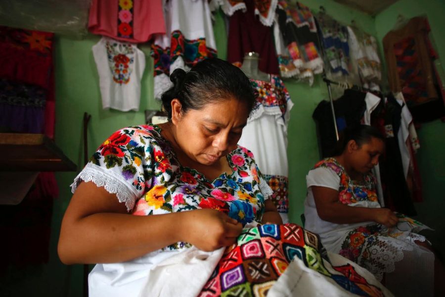 Bordado Maya nacional: buscan elevarlo a Patrimonio Cultural