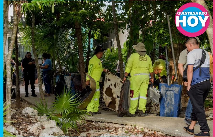 Gobierno de Cancún recupera espacios públicos en la SM 255