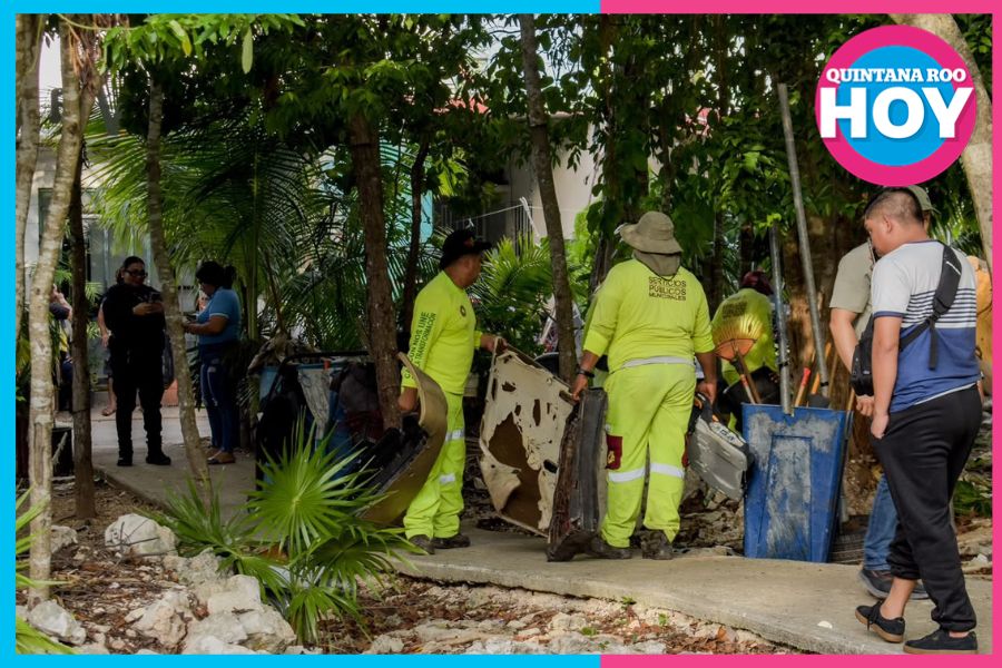 Gobierno de Cancún recupera espacios públicos en la SM 255