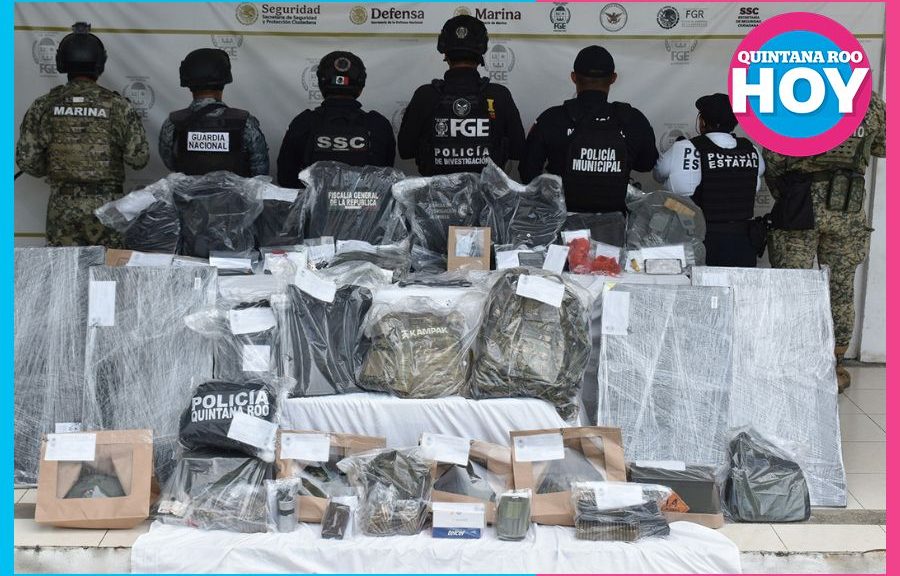 Detenidos en Bacalar aparentaban pertenecer a corporaciones policiales