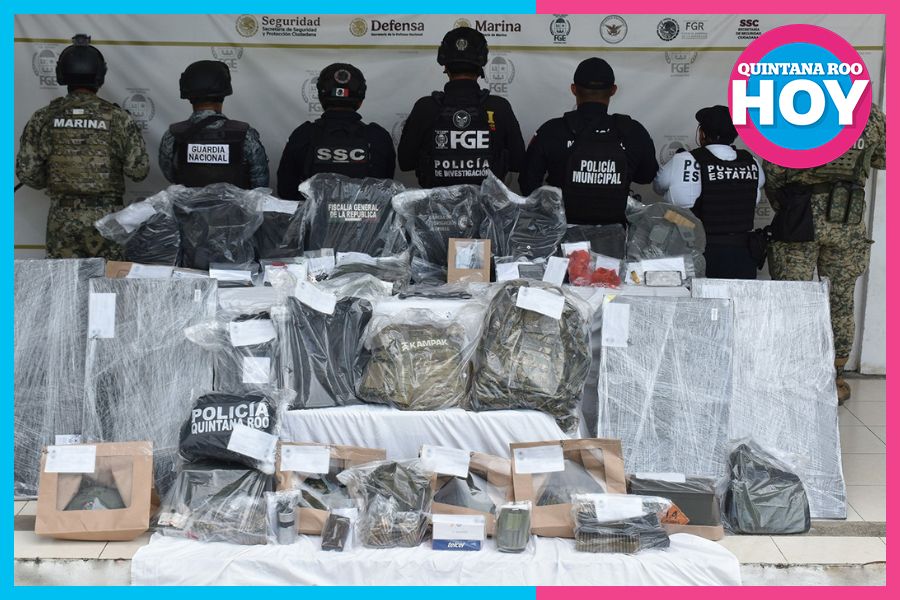 Detenidos en Bacalar aparentaban pertenecer a corporaciones policiales