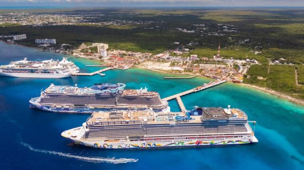 Cozumel incrementa llegada de cruceros durante 2026