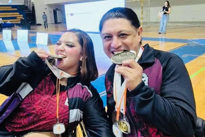 Quintana Roo gana cinco medallas en paradanza deportiva
