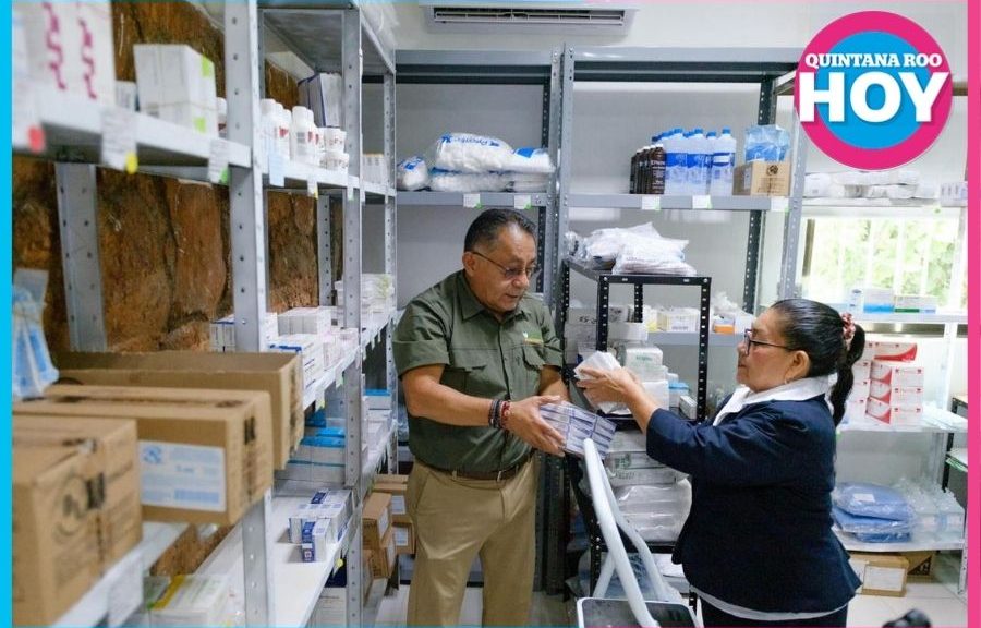 Ruta de la Salud refuerza abasto de medicamentos en Quintana Roo