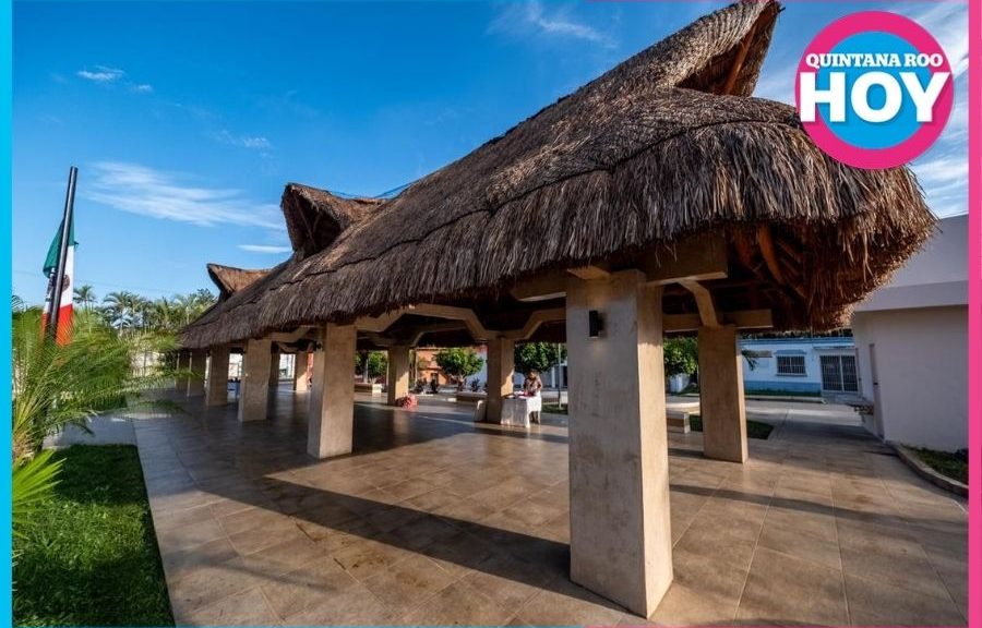Parque de Tihosuco es rehabilitado para más de 5 mil habitantes