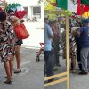 Fierro de puesto ambulante hiere a mujer
