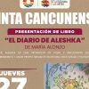María Alonzo presenta “El diario de Aleshka” en Cancún