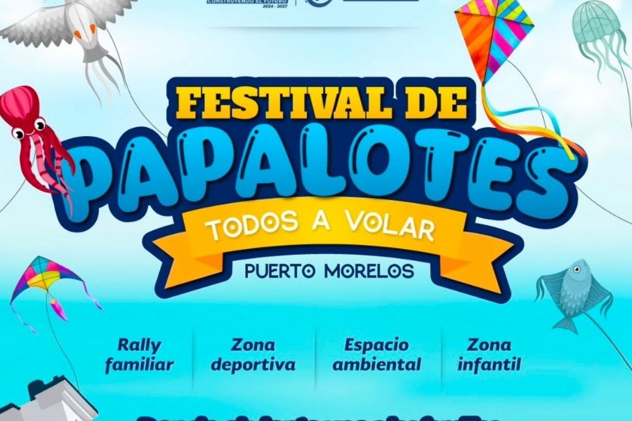 Festival de Papalotes llevará mensaje ambiental a Puerto Morelos
