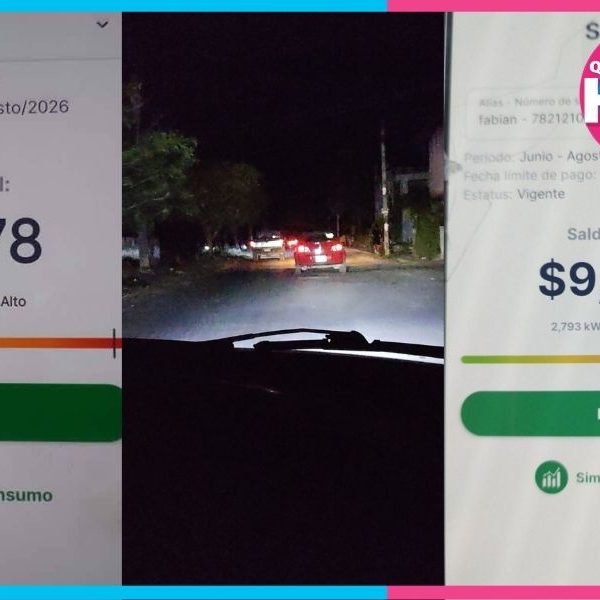Vecinos denuncian apagones y recibos eléctricos elevados