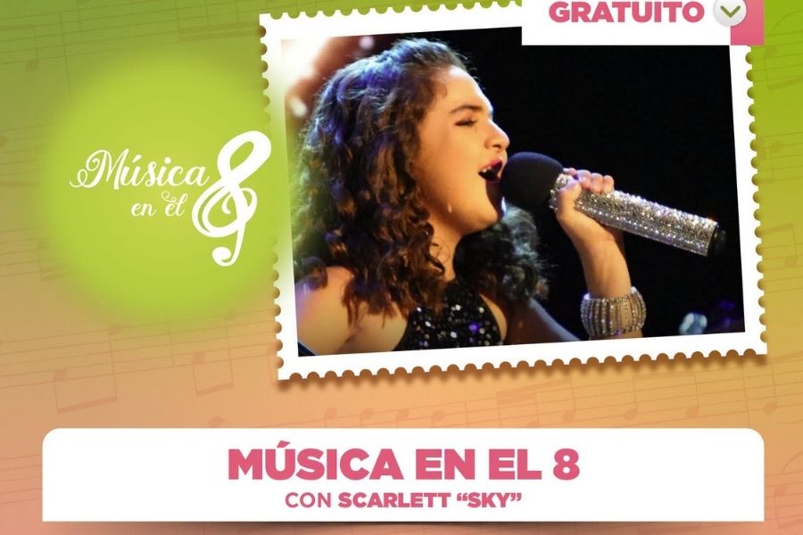 Scarlett “Sky” celebra a las juventudes con música