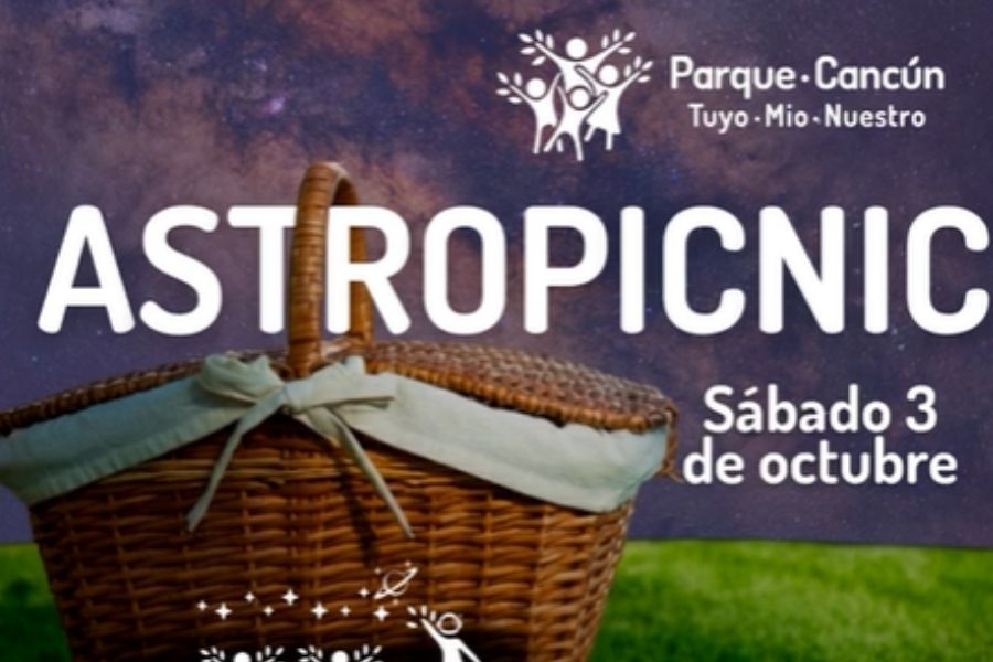 Parque Cancún invita a su segundo Astropicnic