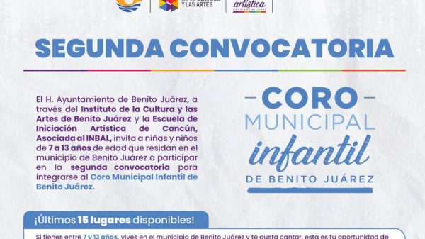 Abren convocatoria para el Coro Infantil de Cancún