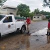 Fuerte lluvia causa encharcamientos en Felipe Carrillo Puerto