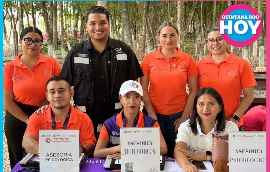 Brigada Entre Mujeres acerca servicios a Playa del Carmen