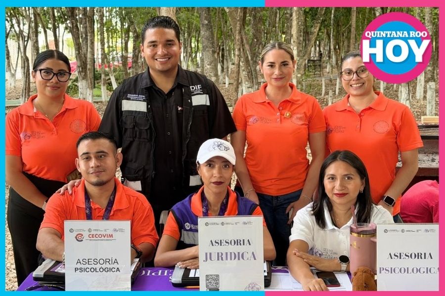 Brigada Entre Mujeres acerca servicios a Playa del Carmen