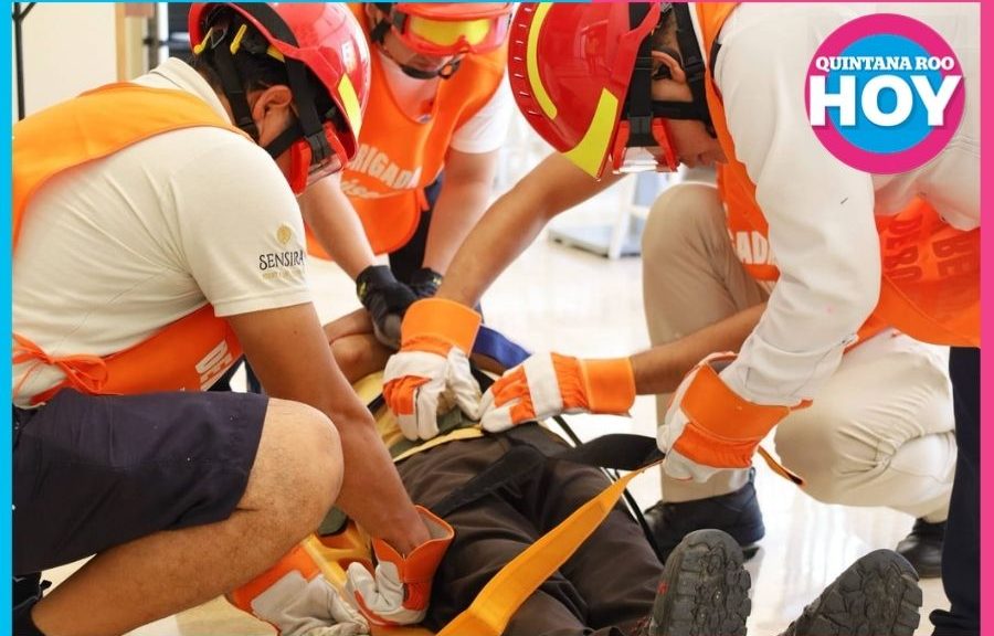 Evacúan a 380 personas durante simulacro por sismo en Puerto Morelos