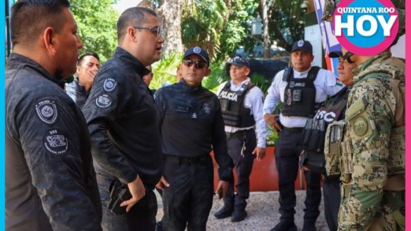 Policía Municipal toma mando del Blindaje en Quinta Avenida