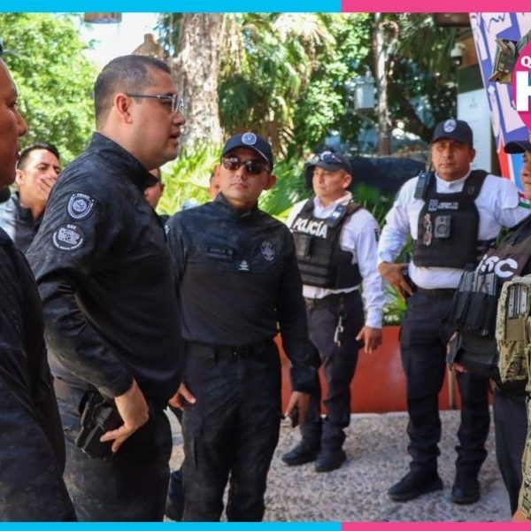 Policía Municipal toma mando del Blindaje en Quinta Avenida