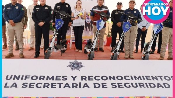 Isla Mujeres refuerza seguridad con más policías y tecnología