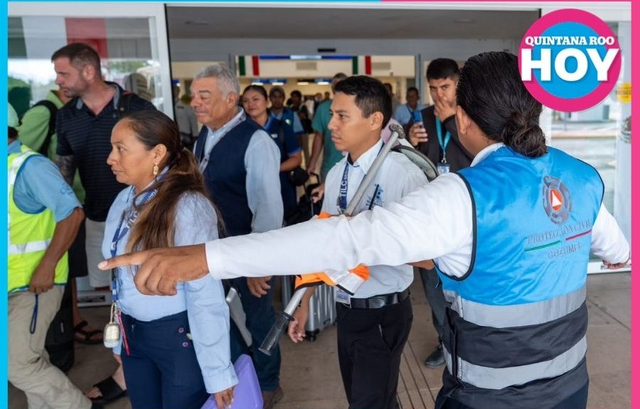 Más de 172 mil personas participan en simulacro en Quintana Roo