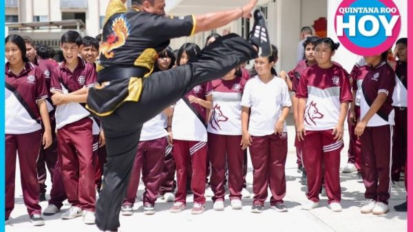 Deporte en escuelas llega a más de 5 mil estudiantes en Cancún