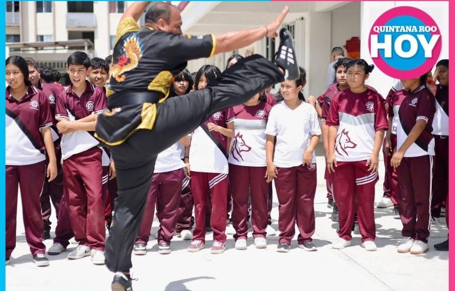 Deporte en escuelas llega a más de 5 mil estudiantes en Cancún