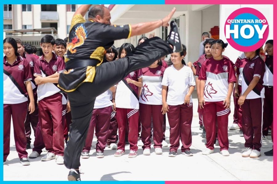 Deporte en escuelas llega a más de 5 mil estudiantes en Cancún