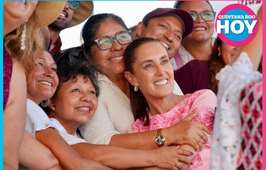 La 4T cambió el rumbo de Quintana Roo: Sheinbaum