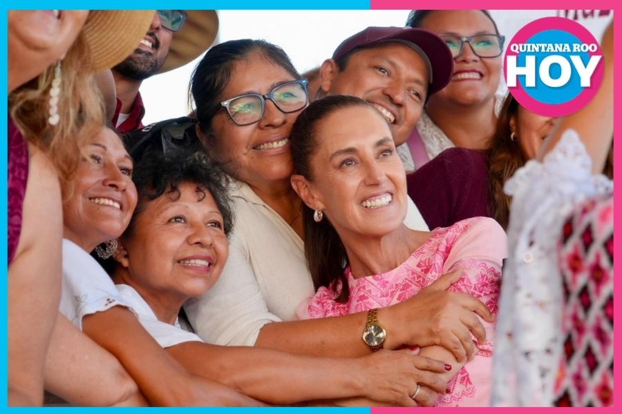 La 4T cambió el rumbo de Quintana Roo: Sheinbaum