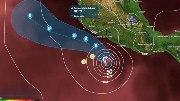 Huracán Polo amenaza México: alerta extrema en el pacifico