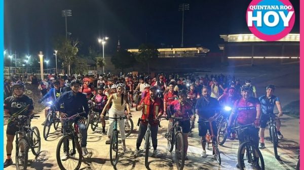 Rodando Cancún reunió a más de 200 personas en la rodada