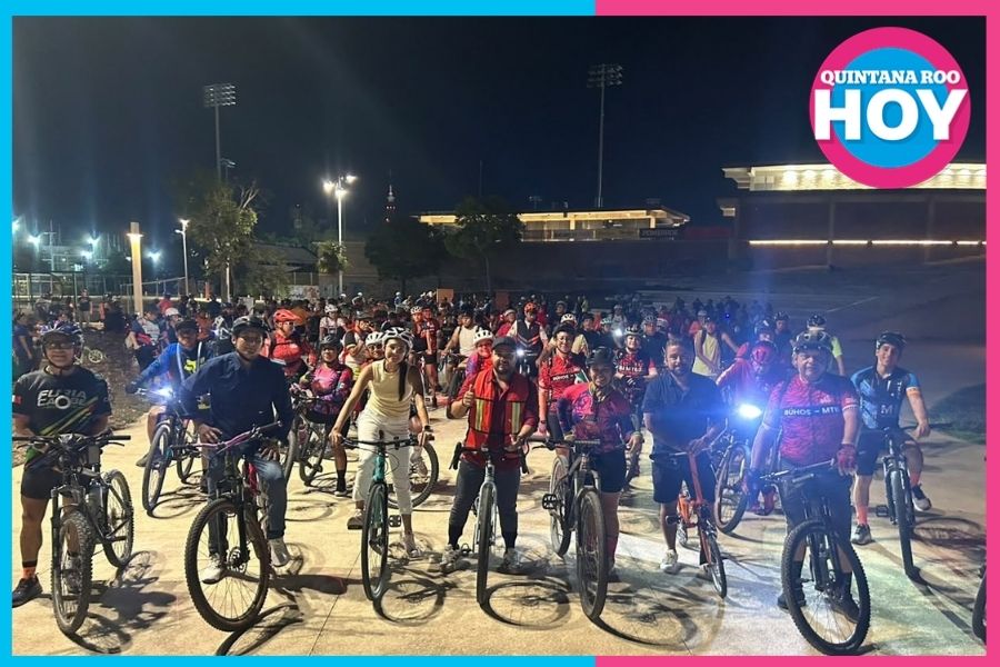 Rodando Cancún reunió a más de 200 personas en la rodada