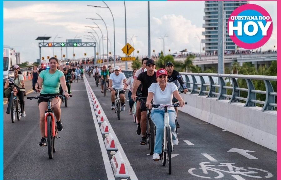Puenteando Nichupté reúne a más de 3 mil 500 personas en Cancún