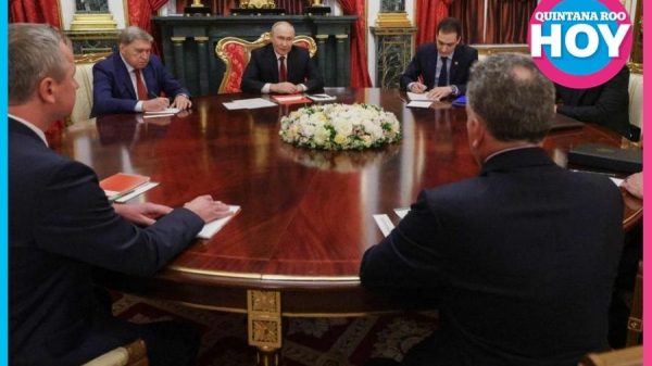 Putin recibe emisarios EE.UU. en Moscú por negociaciones sobre Ucrania