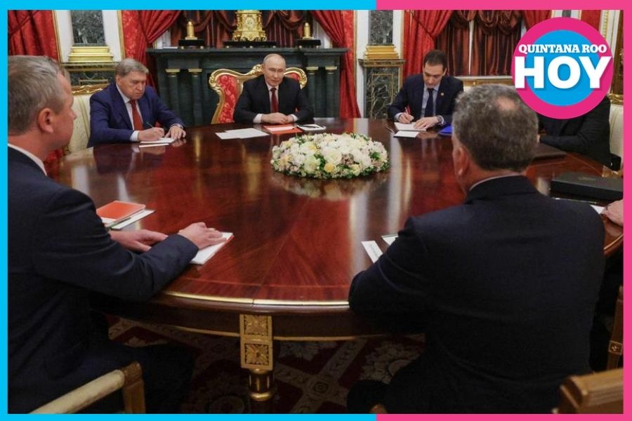 Putin recibe emisarios EE.UU. en Moscú por negociaciones sobre Ucrania