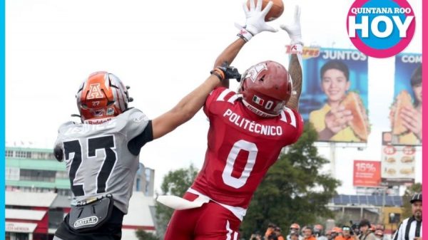 Leones Anáhuac Cancún cae 45-7 ante Águilas Blancas