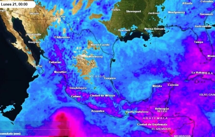 Tormentas intensas Quintana Roo riesgo inundaciones fin semana