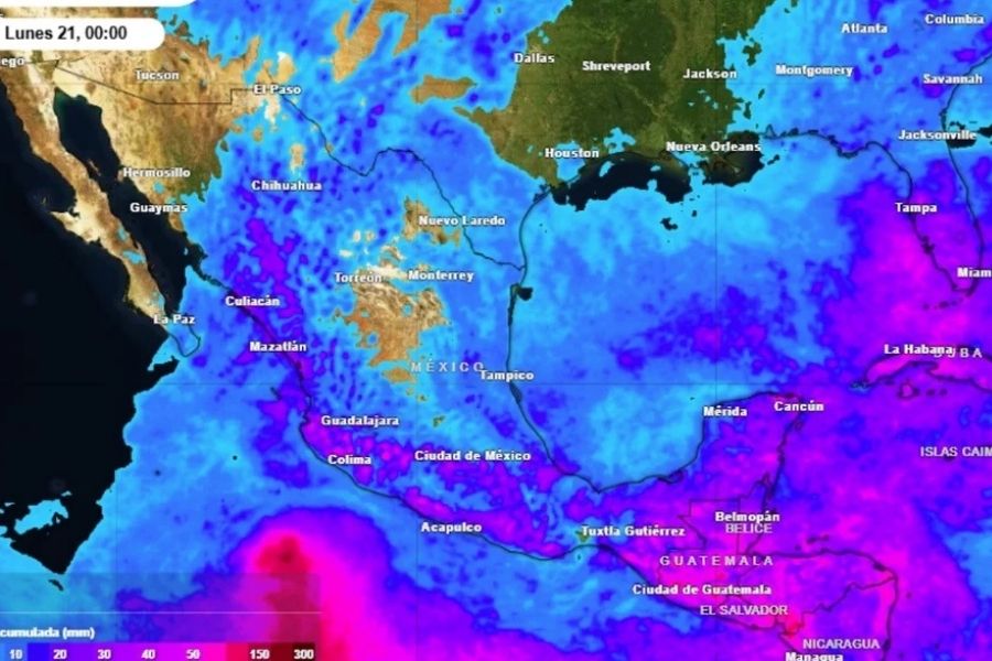 Tormentas intensas Quintana Roo riesgo inundaciones fin semana