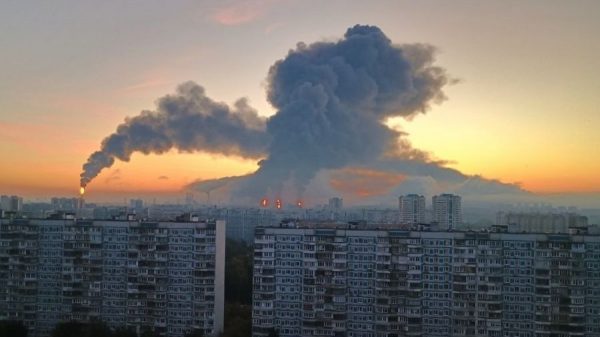 Ataque masivo de drones deja dos muertos en Moscú