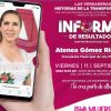 Atenea Gómez informe de resultados se invitan a familias Isla Mujeres