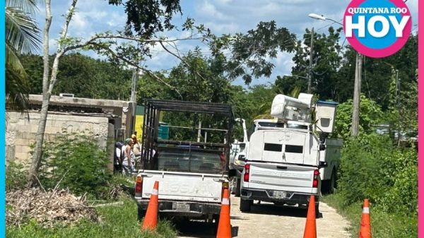 CFE aclara situación del suministro eléctrico en Tres Reyes