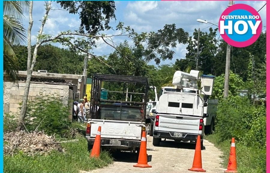 CFE aclara situación del suministro eléctrico en Tres Reyes