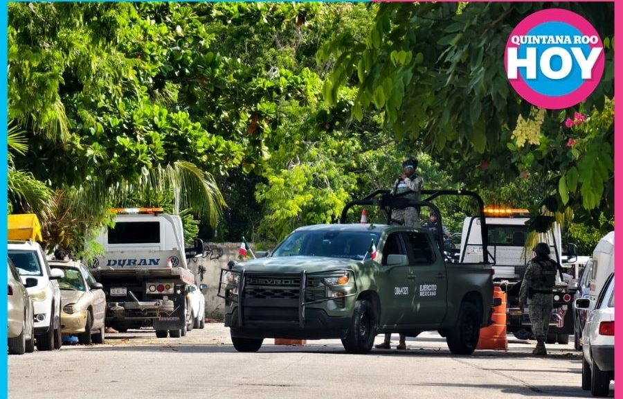 Catean taller clandestino con motos robadas en Playa del Carmen