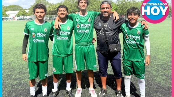 Guerreros Mayas FC impulsa a cuatro jóvenes al Inter Playa del Carmen