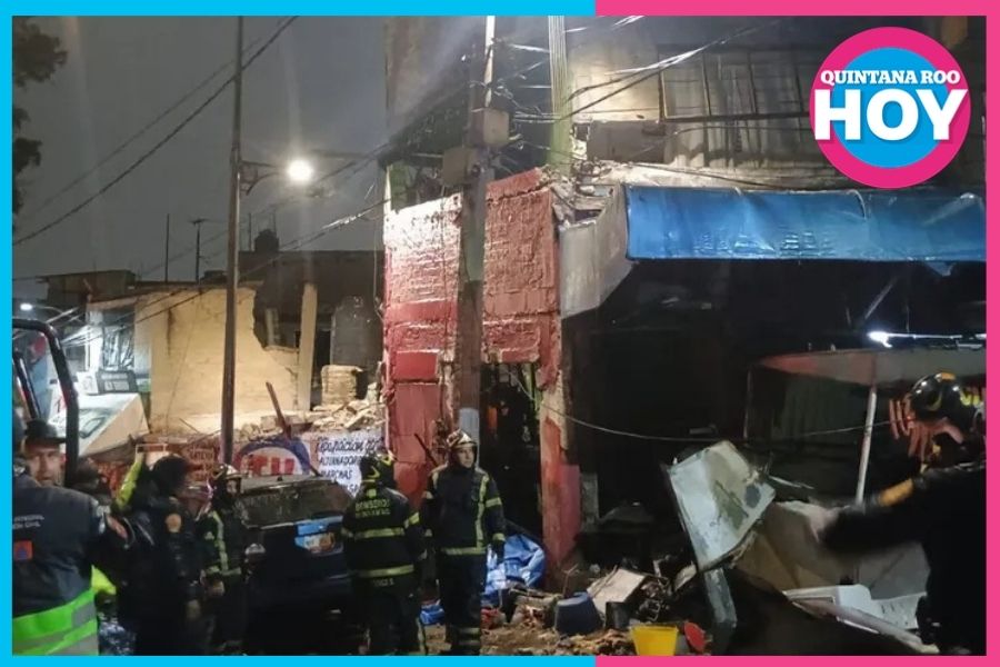 Una explosión en taquería de Álvaro Obregón deja a varios heridos