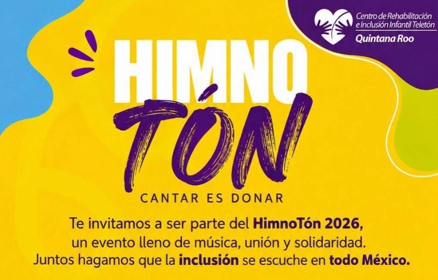 Himnotón Cancún invita sumar: canto y solidaridad