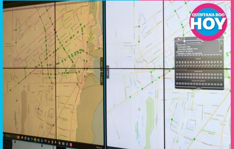 Sincronización de semáforos busca agilizar tráfico en Cancún