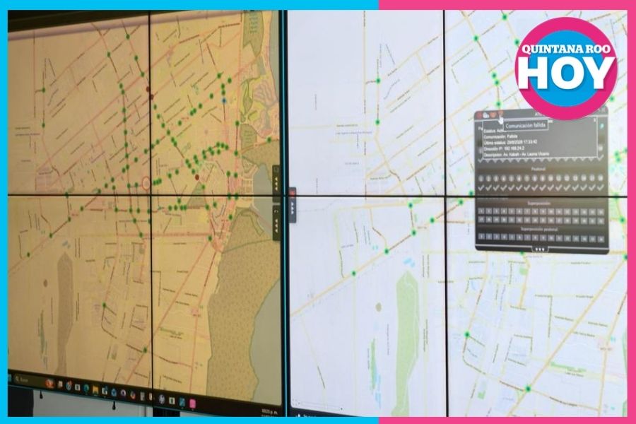 Sincronización de semáforos busca agilizar tráfico en Cancún